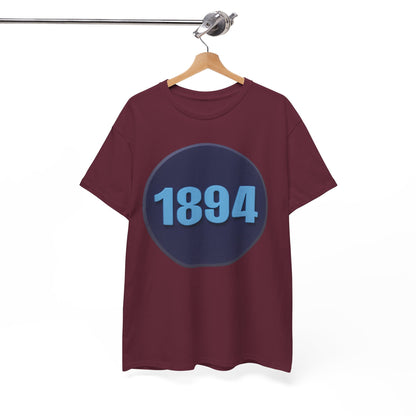 1894 Manchester City Circle Graphic Tee — Vintage Year Anniversary T-Shirt