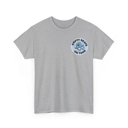 Manchester City T-Shirt — 'Empty Blue Seats On Tour' Retro Skate Graphic Tee