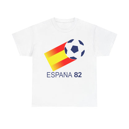 Spain 82 Soccer Tee – Retro España World Cup Football Shirt