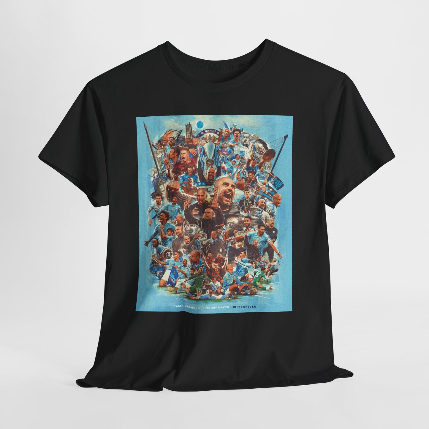 Pep Guardiola History Maker Poster T-Shirt