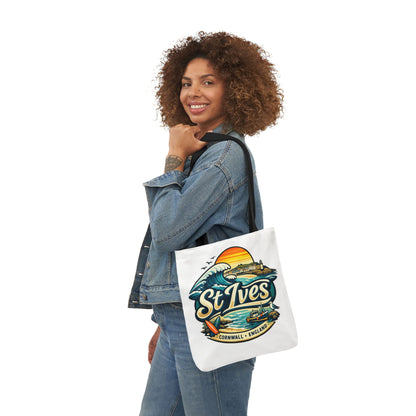 St Ives Cornwall Sunset Tote Bag