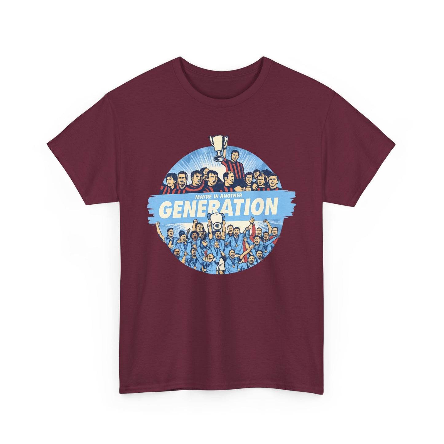 Manchester City Maybe in Another Generation Champions T‑Shirt — Retro Team Fan Tee