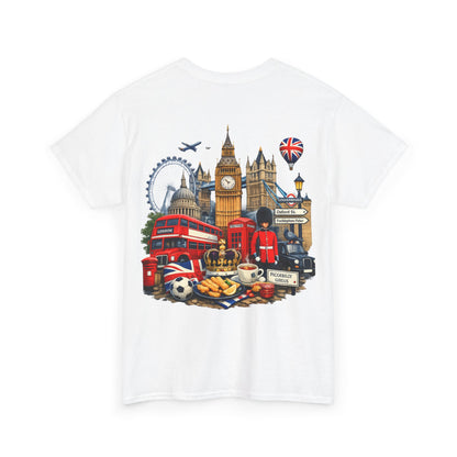 London Landmarks T‑Shirt — British Icons Collage Tee