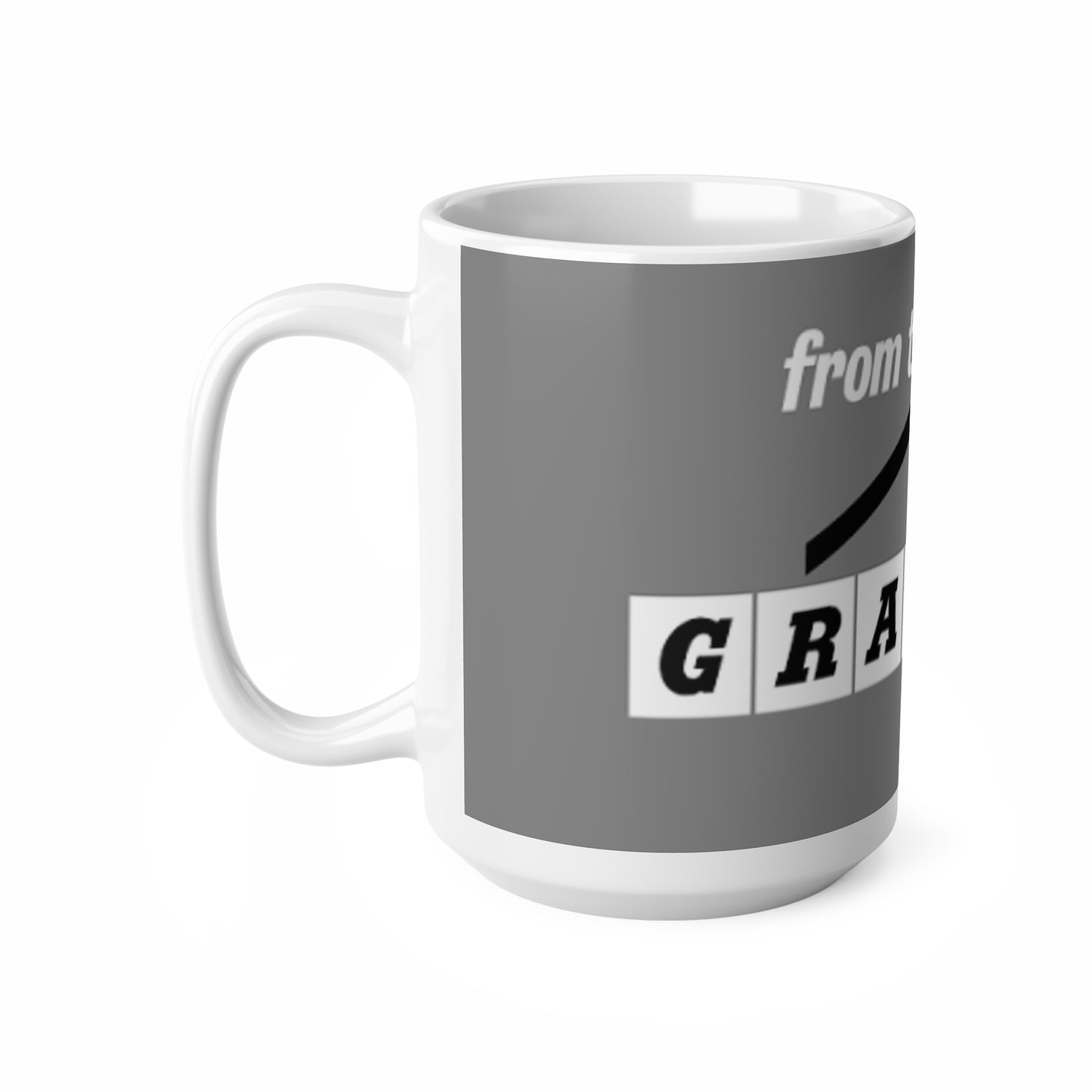 Granada TV Vintage Sign Ceramic Coffee Mug — 'from the North' Travel Souvenir, 11oz & 15oz
