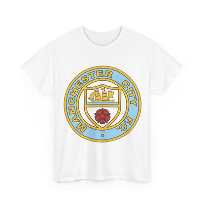 Manchester City FC Retro Crest T-Shirt – Retro Football Fan Tee