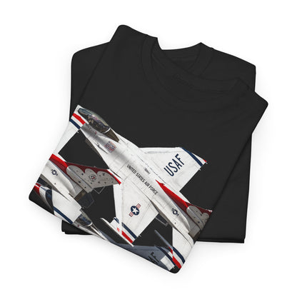 Thunderbirds Jet Formation T‑Shirt — Military Aviation Fighter Jets Tee