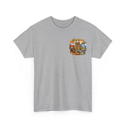 Barcelona Souvenir T‑Shirt — Vintage City Collage Tee