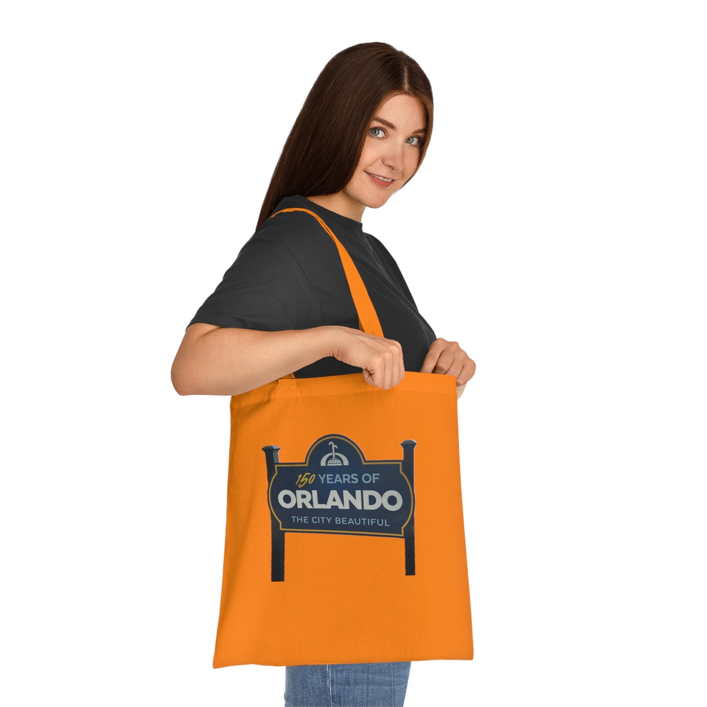 Orlando 150 Years Tote Bag — 'The City Beautiful' Cotton Market Tote
