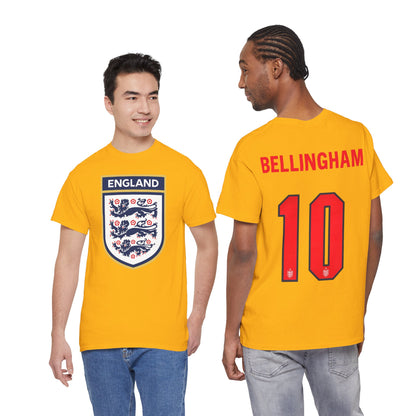 England Football T-Shirt — Bellingham #10 Tee