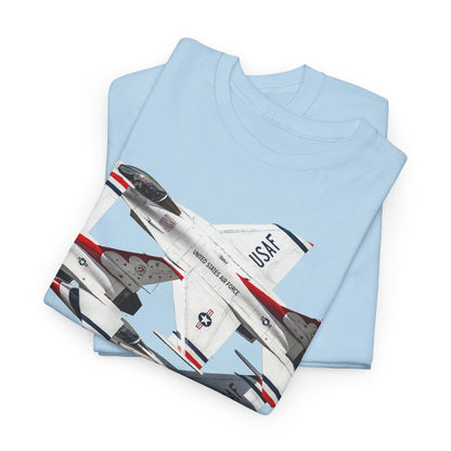 Thunderbirds Jet Formation T‑Shirt — Military Aviation Fighter Jets Tee