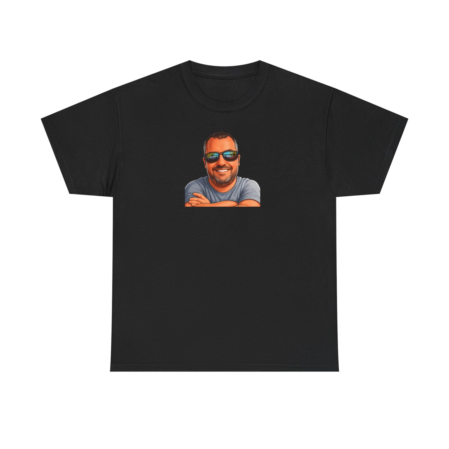 T-Shirt — "Mama Always Said Life Is Like A Box Of Chocolates" Graphic Tee (Funny Retro Portrait)