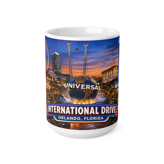International Drive Orlando Mug — Ceramic Coffee Cup (11oz/15oz)