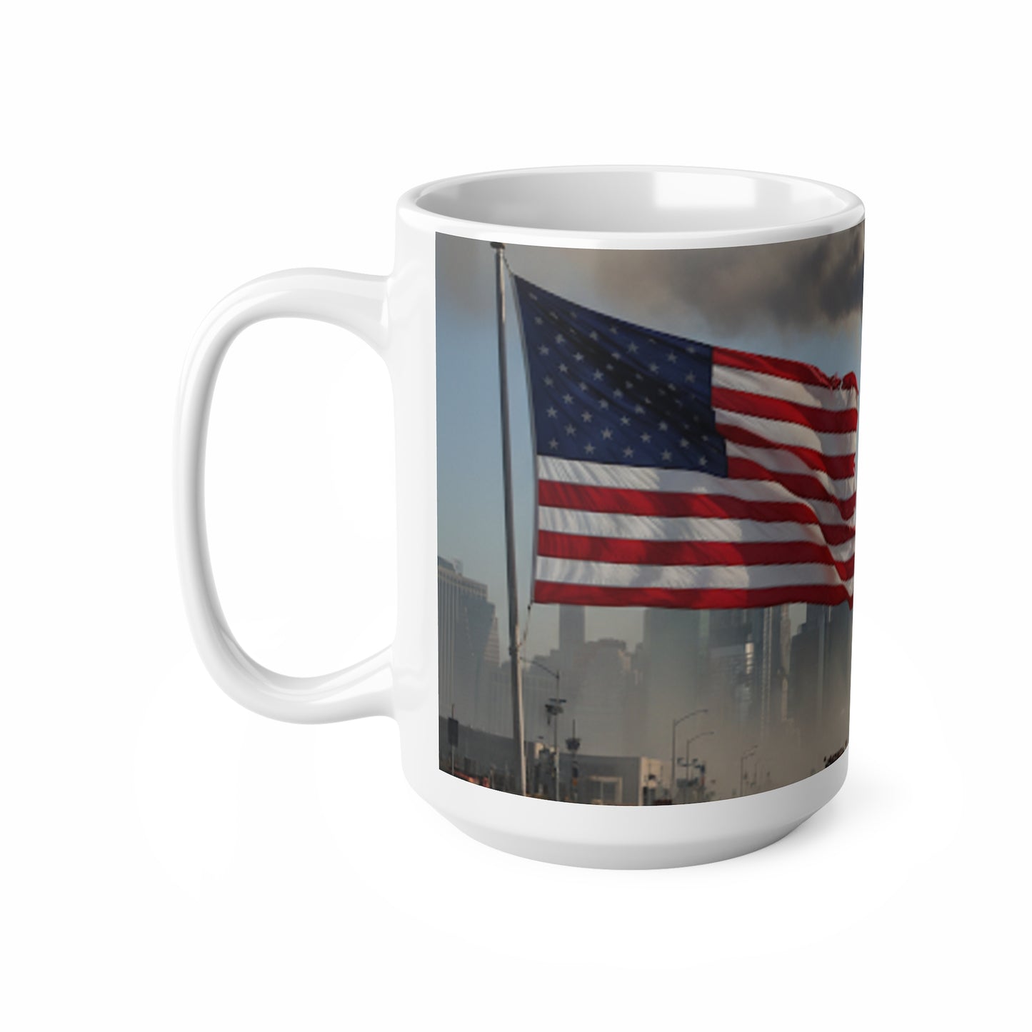 Never Forget September 11th 2001 Ceramic Coffee Cups, 11oz, 15oz