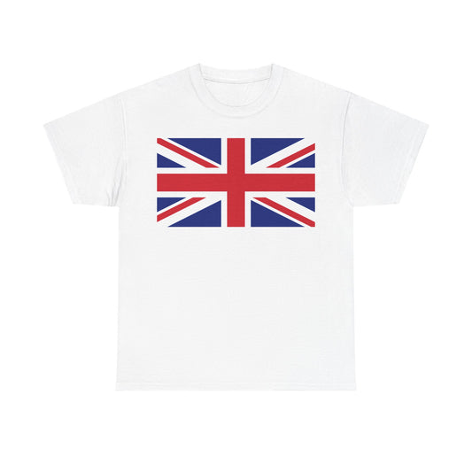 Union Jack Flag T‑Shirt — British Flag Tee for UK Pride & Travel