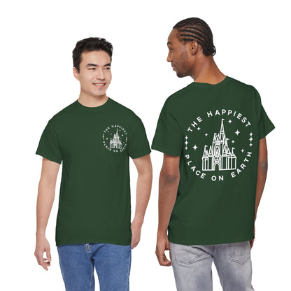 Castle Graphic Tee — "The Happiest Place on Earth" Theme Park T‑Shirt