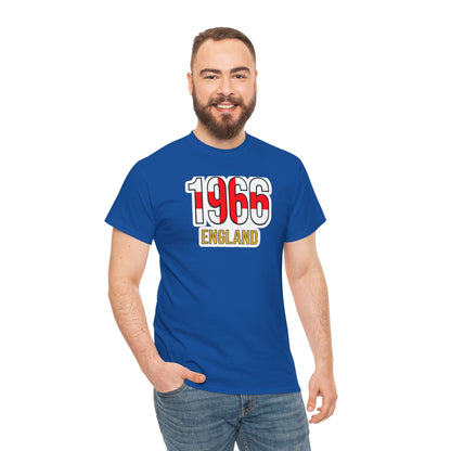 1966 England T‑Shirt – Retro World Cup Winners Football Tee