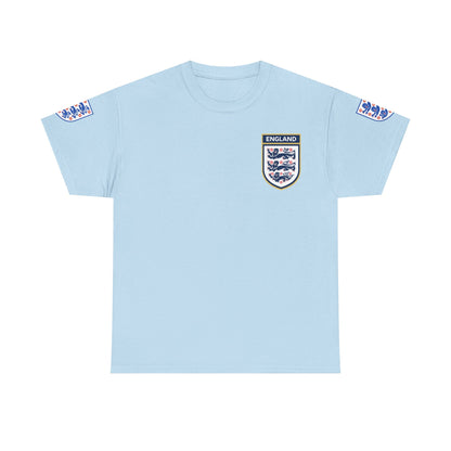 England Football Tee — "And After All You're My Wonderwall" Lyrics Tee