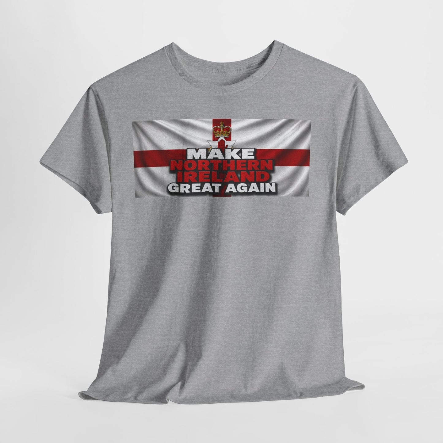 Northern Ireland Collage Tee — "Make Northern Ireland Great Again" Graphic T-Shirt