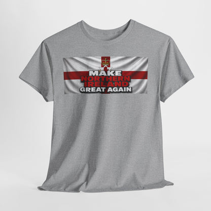 Northern Ireland Collage Tee — "Make Northern Ireland Great Again" Graphic T-Shirt