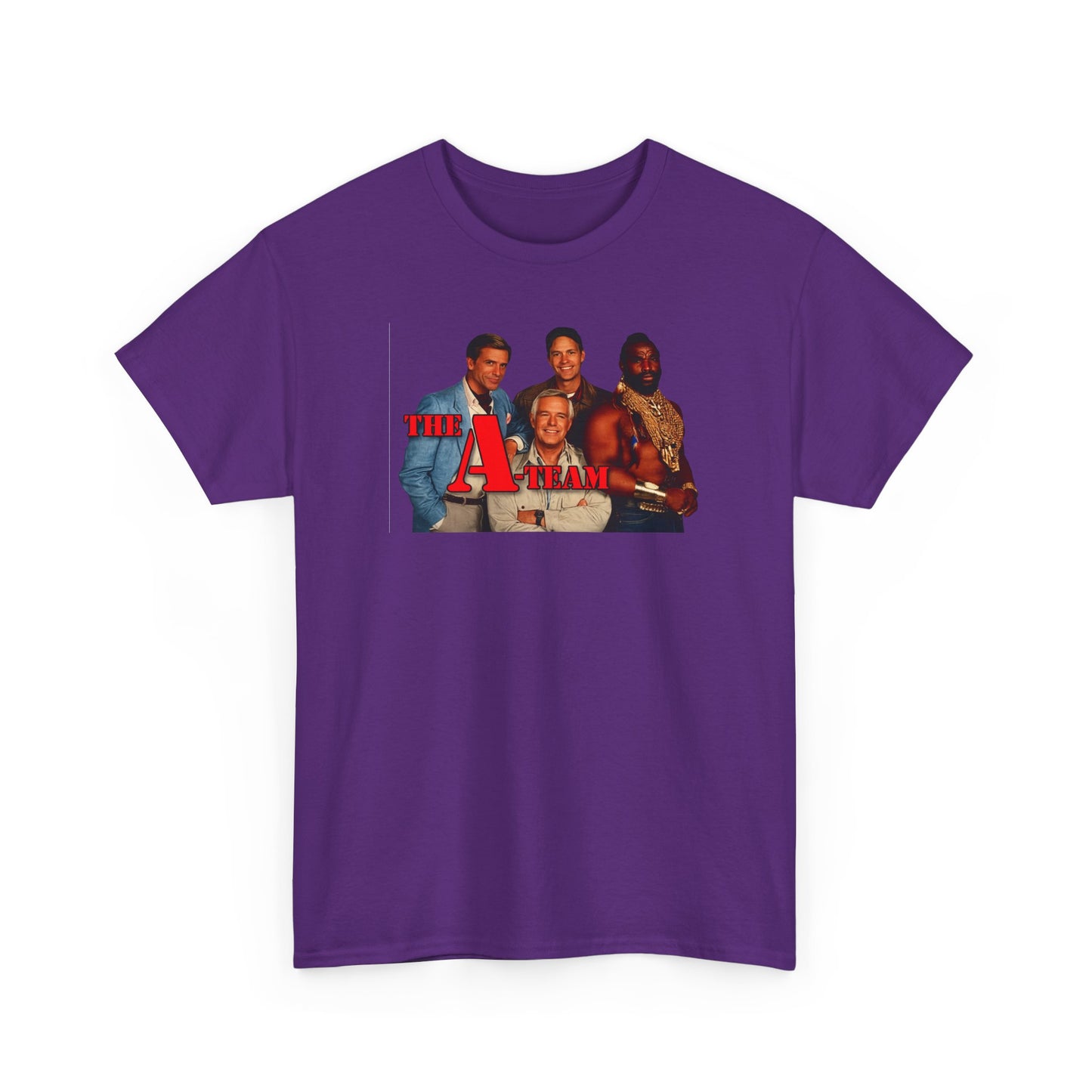 A-Team Graphic Tee — Retro TV Series Logo & Character Poster T-Shirt