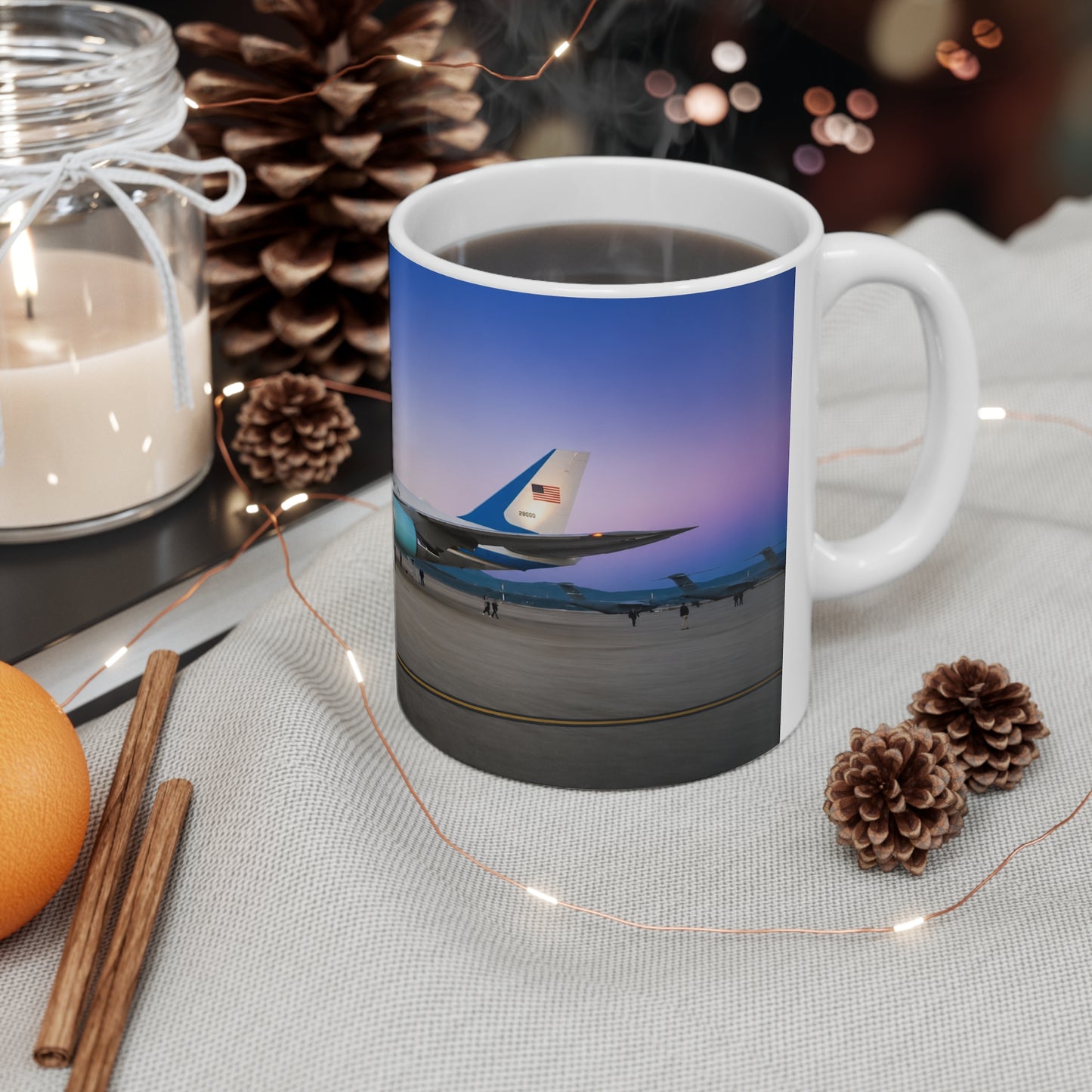 Air Force One Ceramic Coffee Mug — 11oz & 15oz