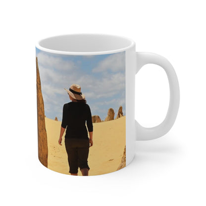 Desert Pinnacles Photo Mug — Scenic Pinnacle Rocks Coffee Cup (11oz & 15oz)
