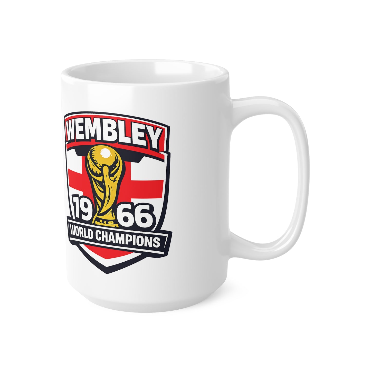 England Wembley 1966 World Champions Ceramic Coffee Cup (11oz & 15oz)