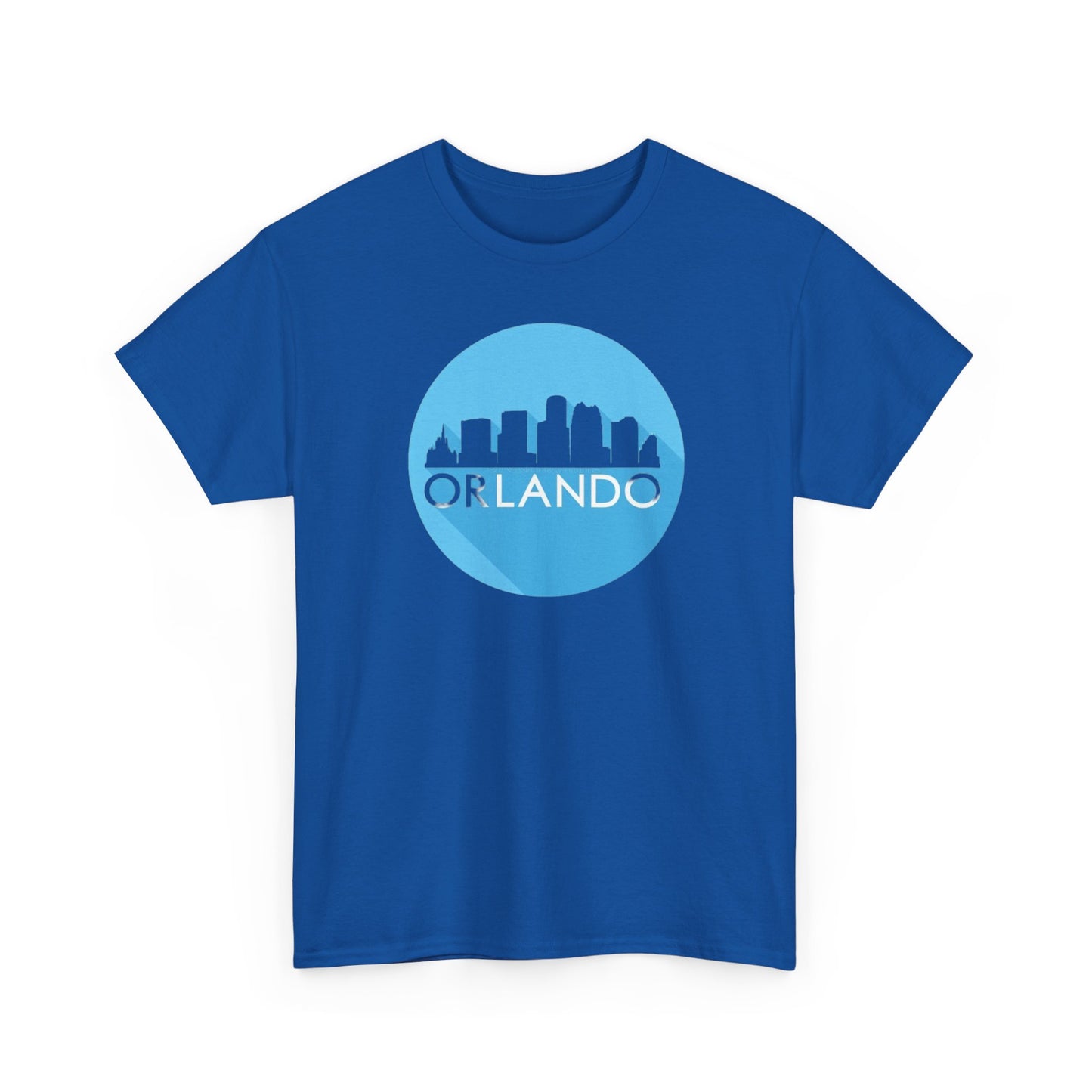 Orlando Skyline Tee — Blue Circle City Skyline T-Shirt