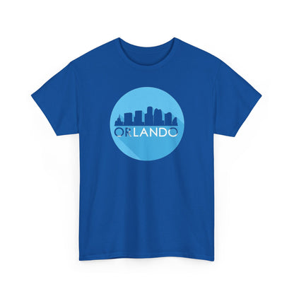 Orlando Skyline Tee — Blue Circle City Skyline T-Shirt