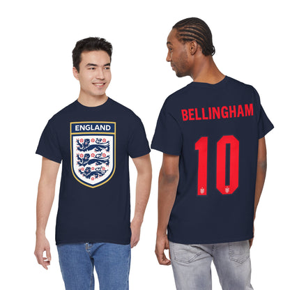 England Football T-Shirt — Bellingham #10 Tee