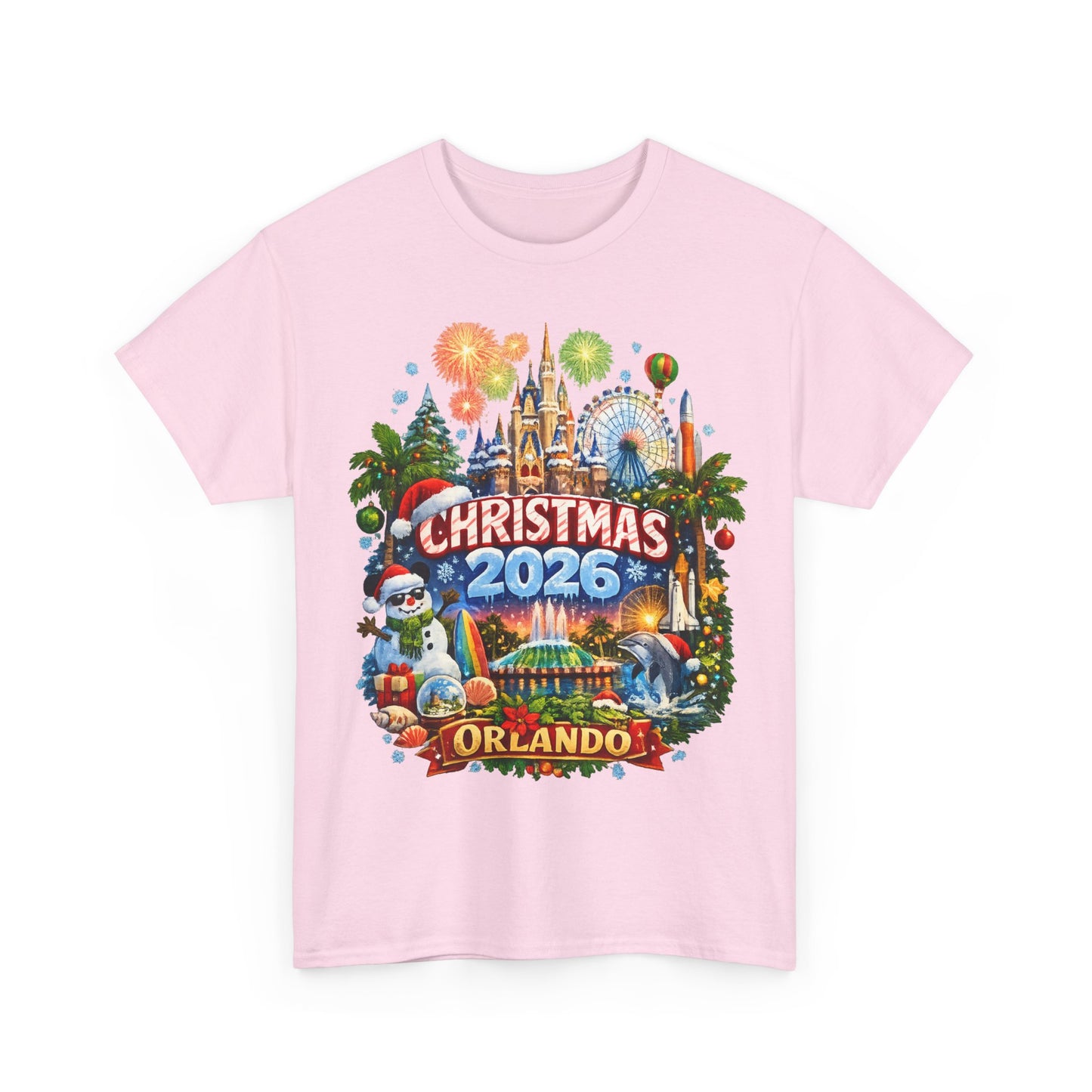 Christmas 2026 Orlando T-Shirt — Holiday Theme Park Souvenir Tee
