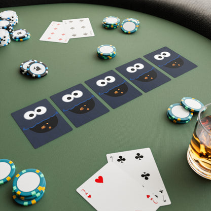 Cookie Monster Inspired Playing / Poker Cards