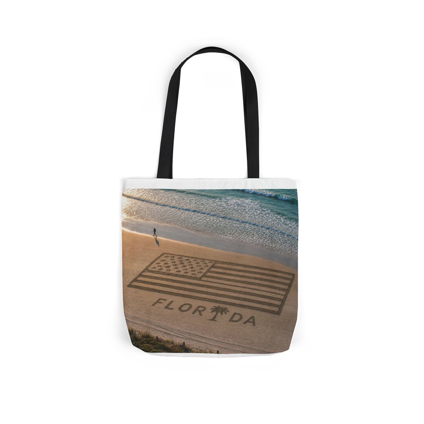Florida Canvas Tote Bag, 5-Color Straps