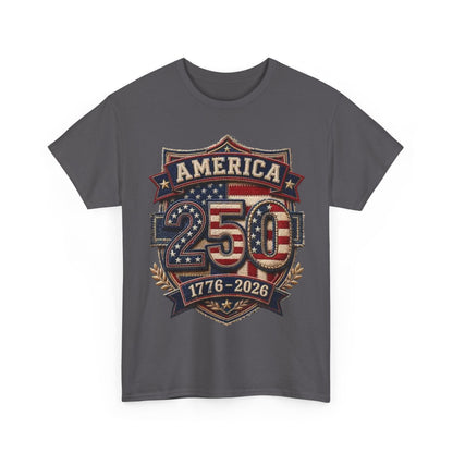 America 250 T-Shirt — 1776–2026 Bicentennial Celebration Tee