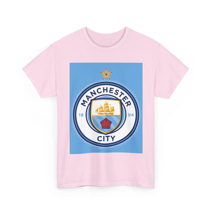 Manchester City Logo T-Shirt – Football Fan Tee