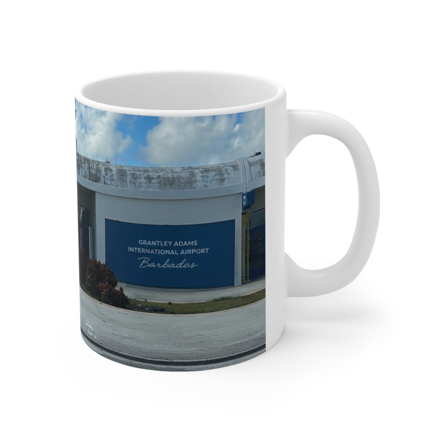 Barbados Grantley Adams International Airport Ceramic Coffee Mug – 11oz & 15oz