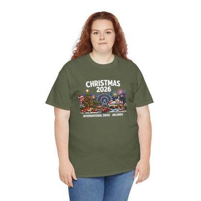Christmas 2026 Orlando T-Shirt — International Drive Holiday Souvenir