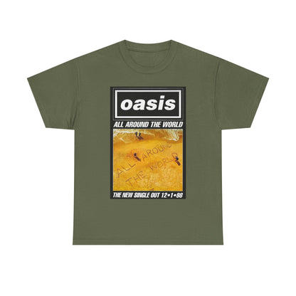 Oasis "All Around the World" Band Tee