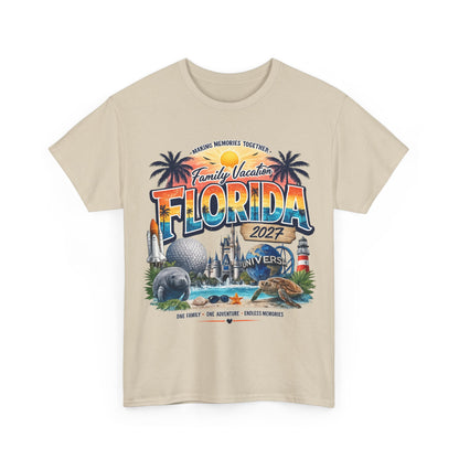 Florida Family Vacation 2027 T-Shirt