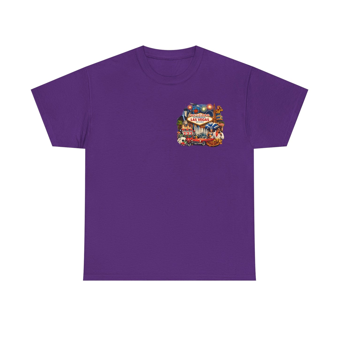Las Vegas Vintage Collage T‑Shirt