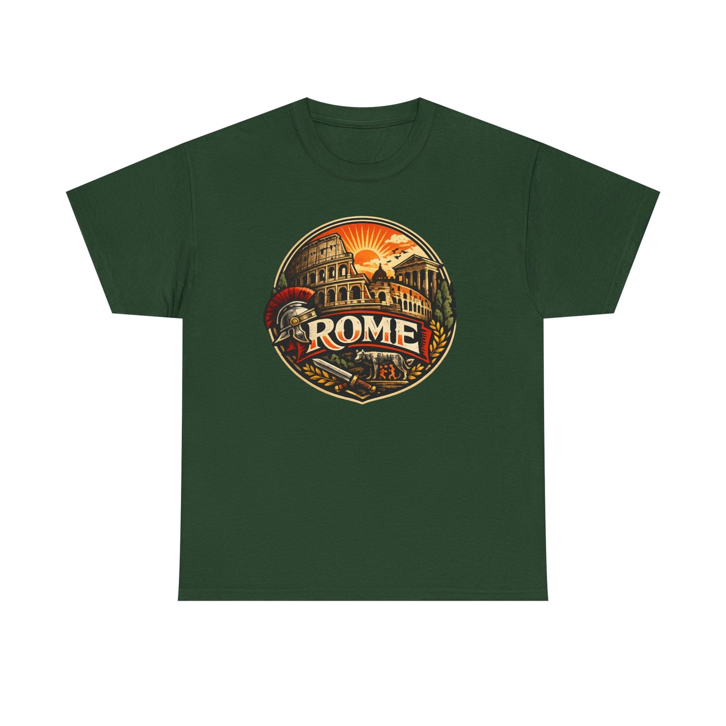 Rome Vintage Graphic Tee — Retro Italy Travel T-Shirt