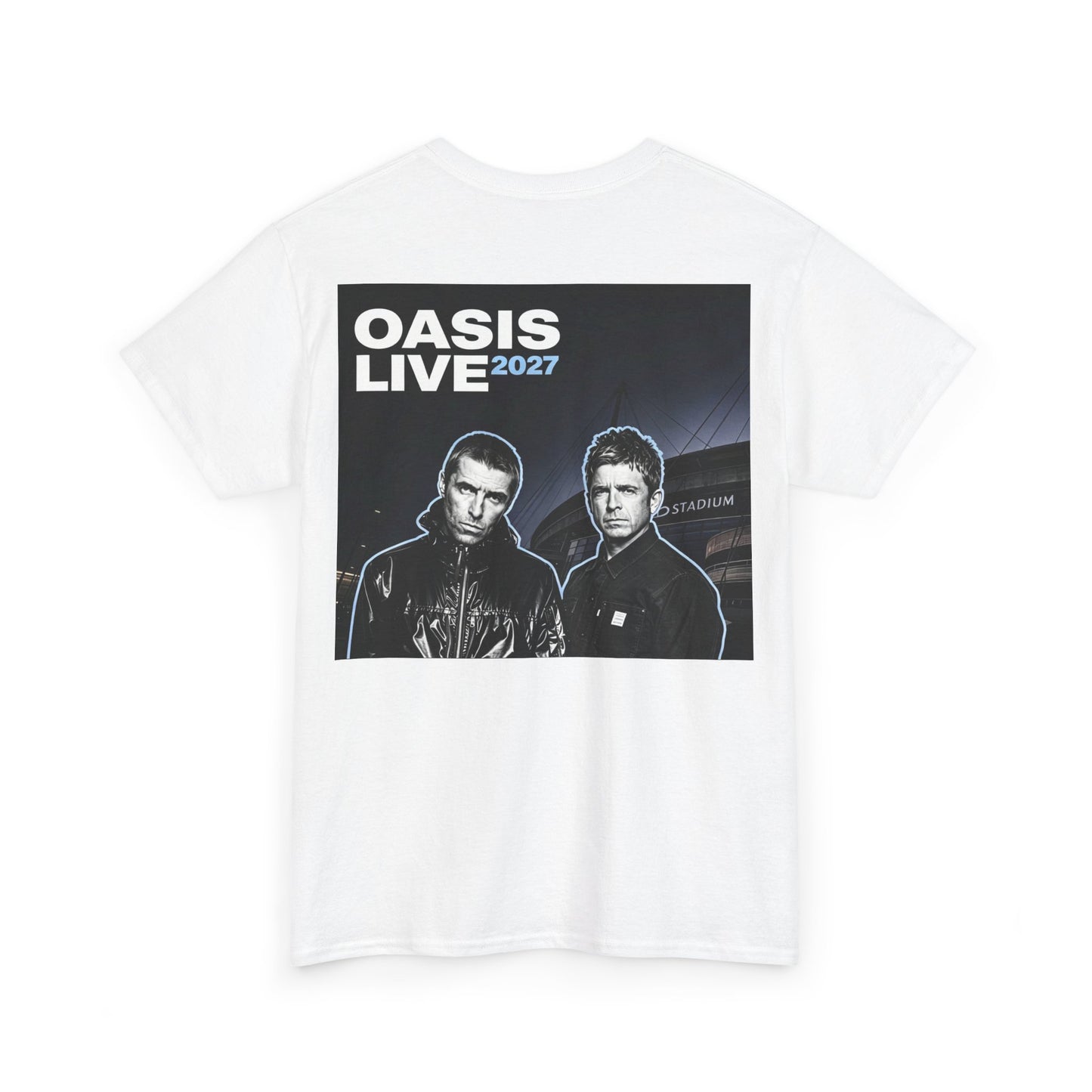 Oasis Live 2027 Band Tee — Retro Rock Concert T-Shirt