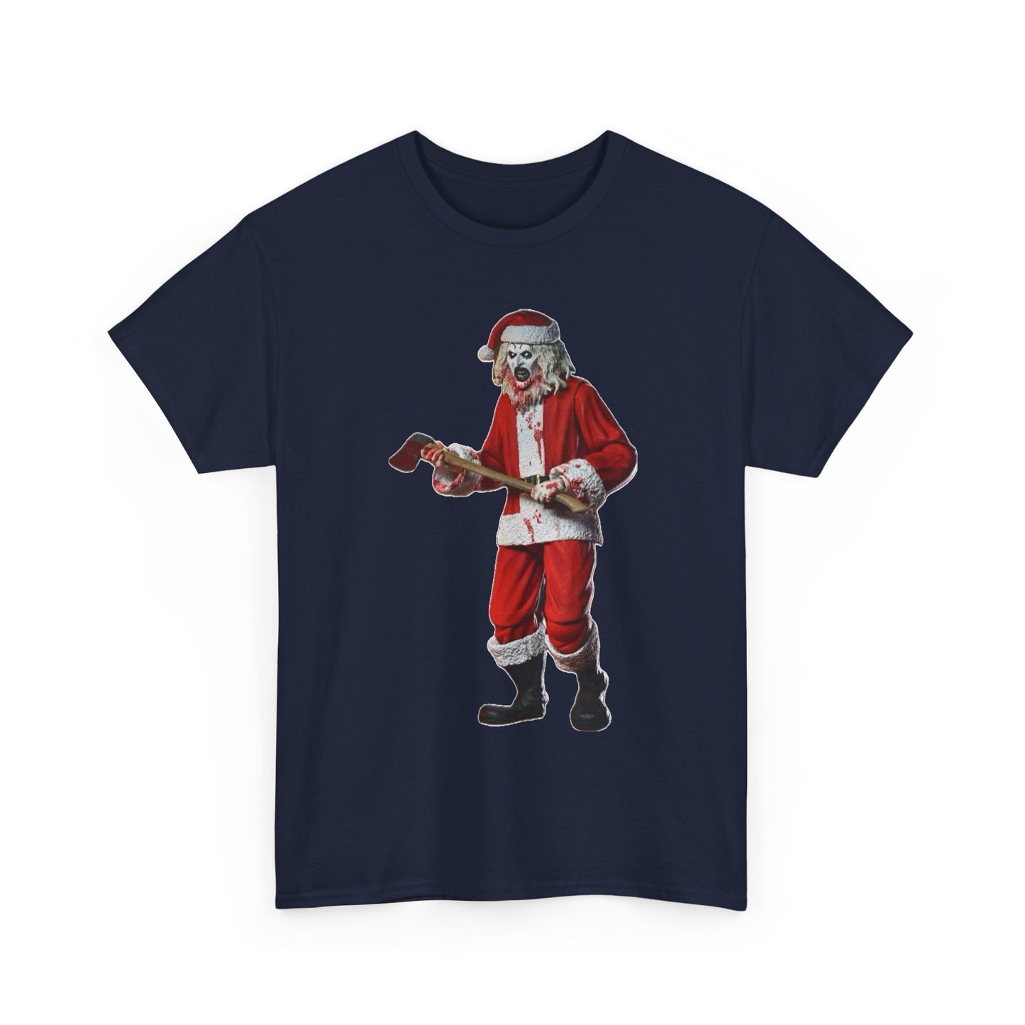 Santa Skeleton Guitar T-Shirt