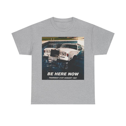 Oasis Be Here Now Vintage Graphic Tee — Retro Aesthetic T‑Shirt (Thursday 21st August 1997)