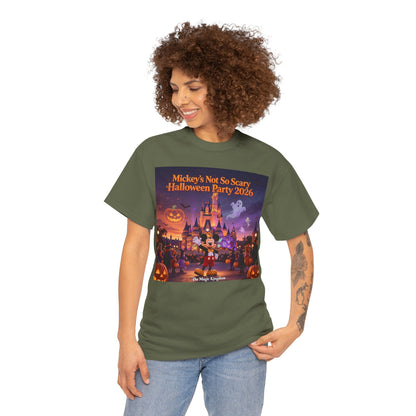 Halloween Party Tee — "Mickey's Not So Scary Halloween Party 2026"