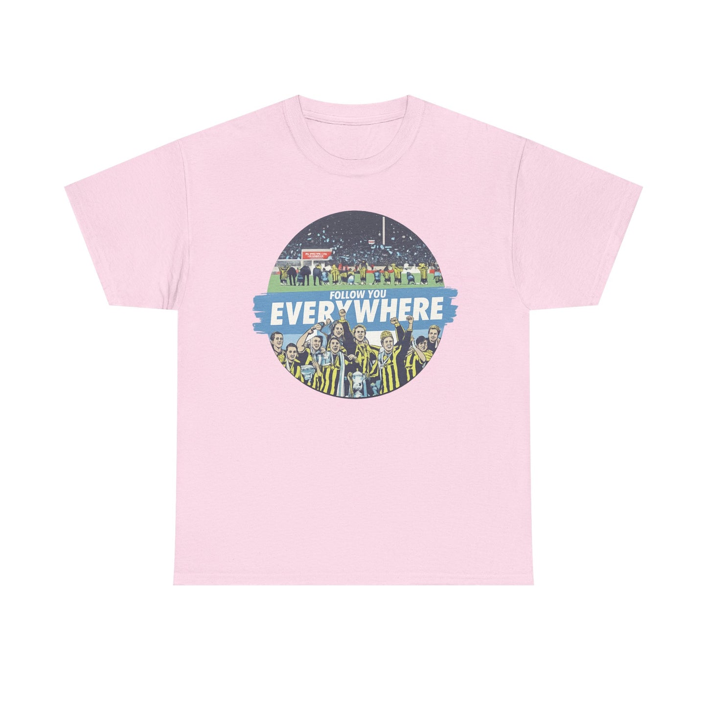 Manchester City T-Shirt — Follow Me Everywhere Soccer Fan Design