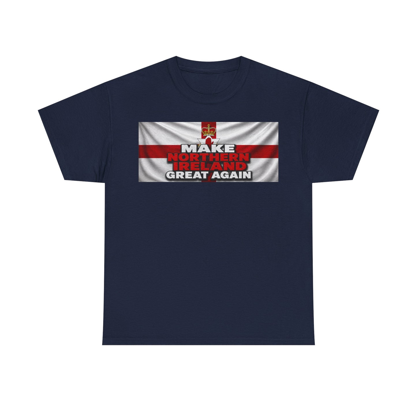Northern Ireland Collage Tee — "Make Northern Ireland Great Again" Graphic T-Shirt