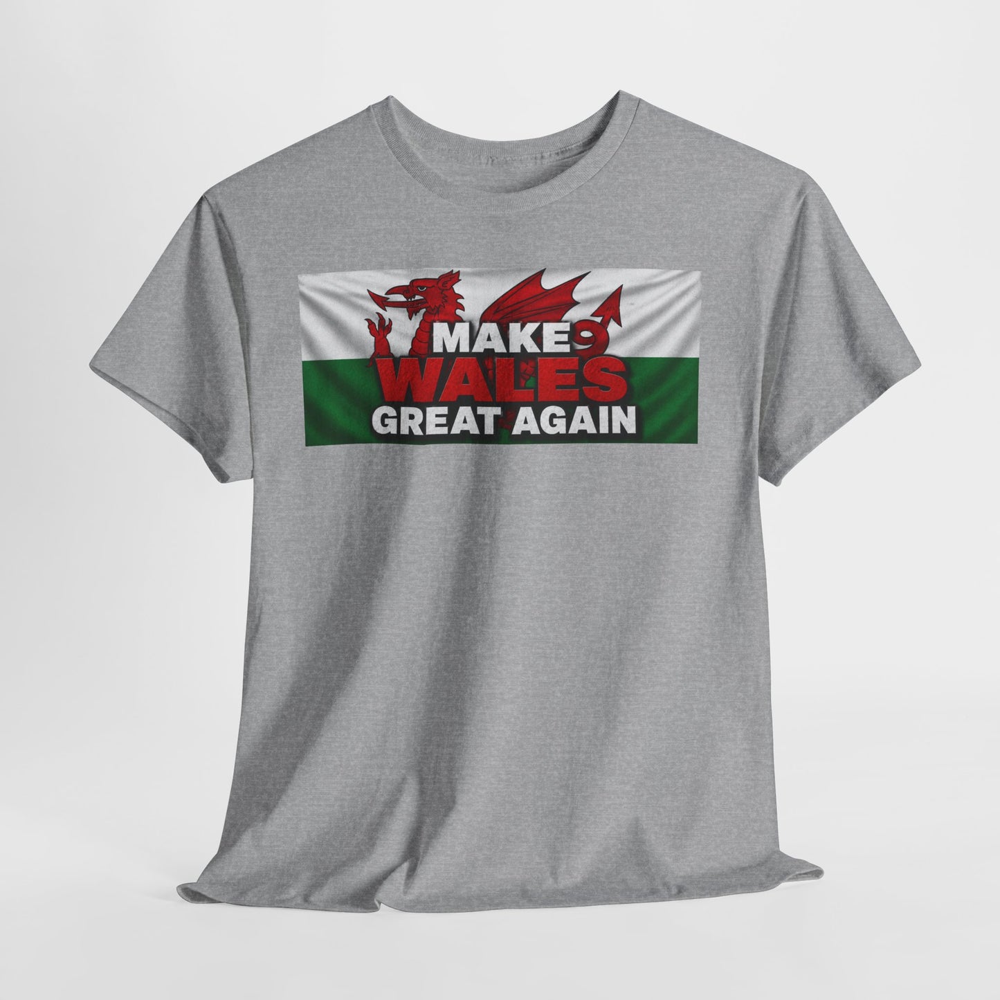 Wales Pride T-Shirt — 'Make Wales Great Again' Welsh Dragon Tee