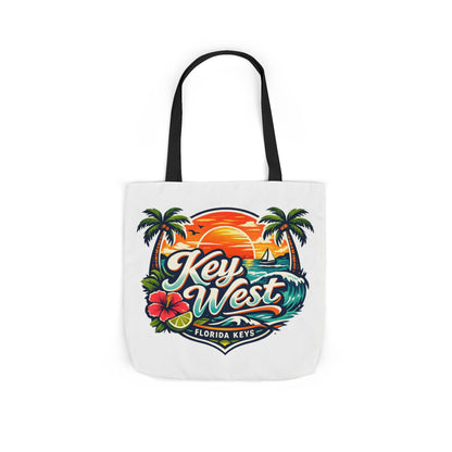 Key West Sunset Canvas Tote