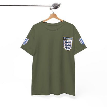 England Football Tee — "And After All You're My Wonderwall" Lyrics Tee